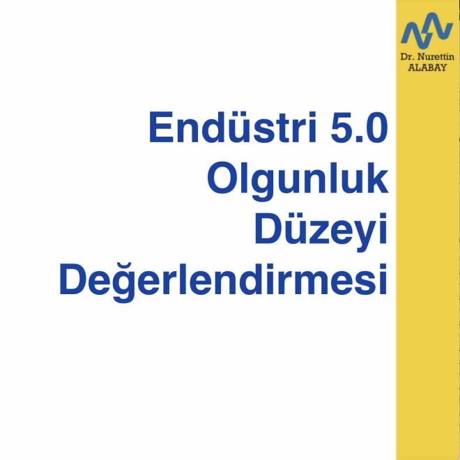 Endüstri 5.0 Olgunluk Düzeyi Değerlendirmesi